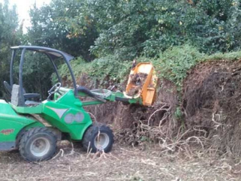desbroce con maquina de cadenas desbroce con maquina de cadenas